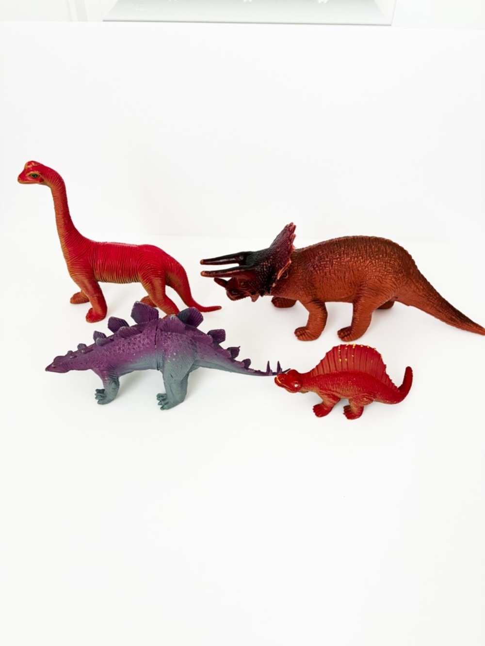 Vintage Toy Dinosaur Figure Bundle 80s 90s